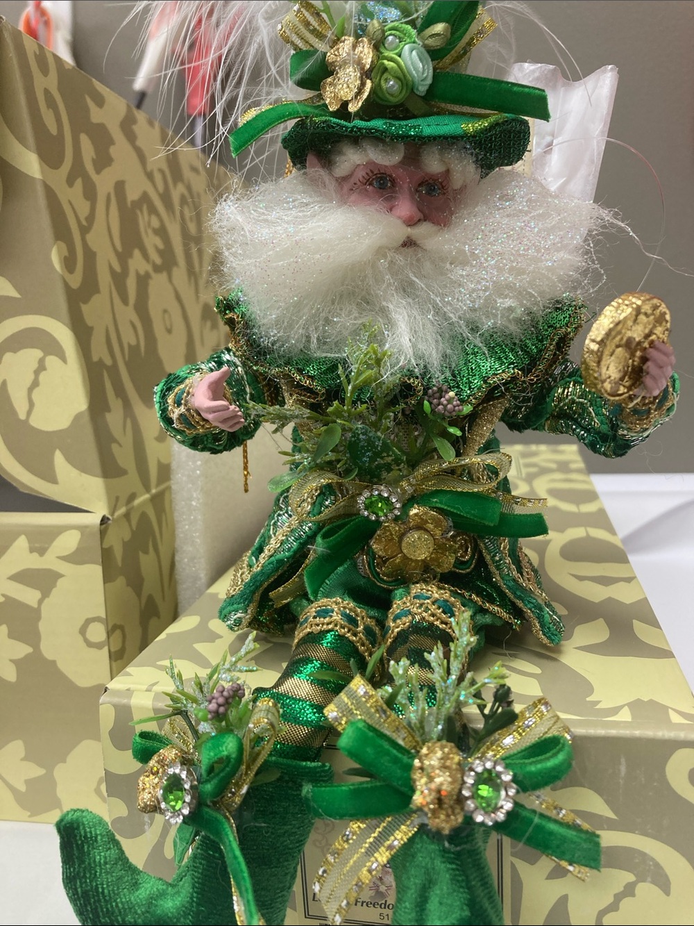 Mark Roberts Shamrock Fairy 11"